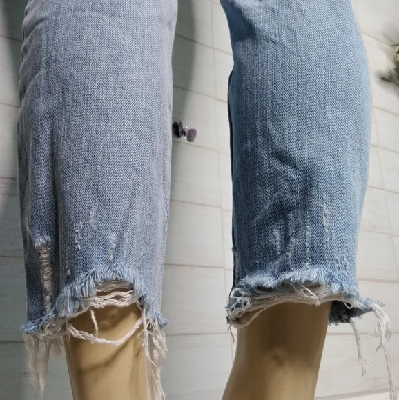 Free People High Rise Distressed jeans - Picture 4 of 12